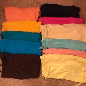 Lot of 11 tank tops/camis